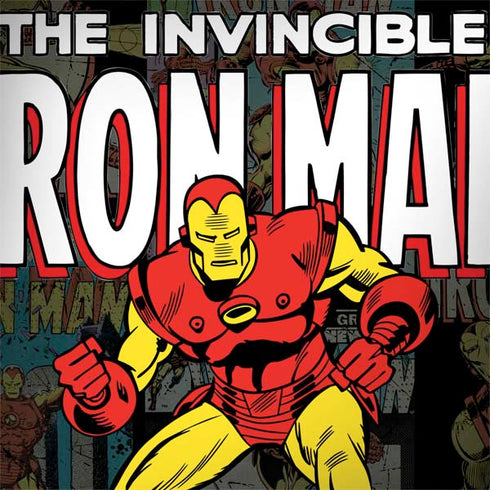 Marvel Classic Comics Iron Man Action Vintage MacBook Skins